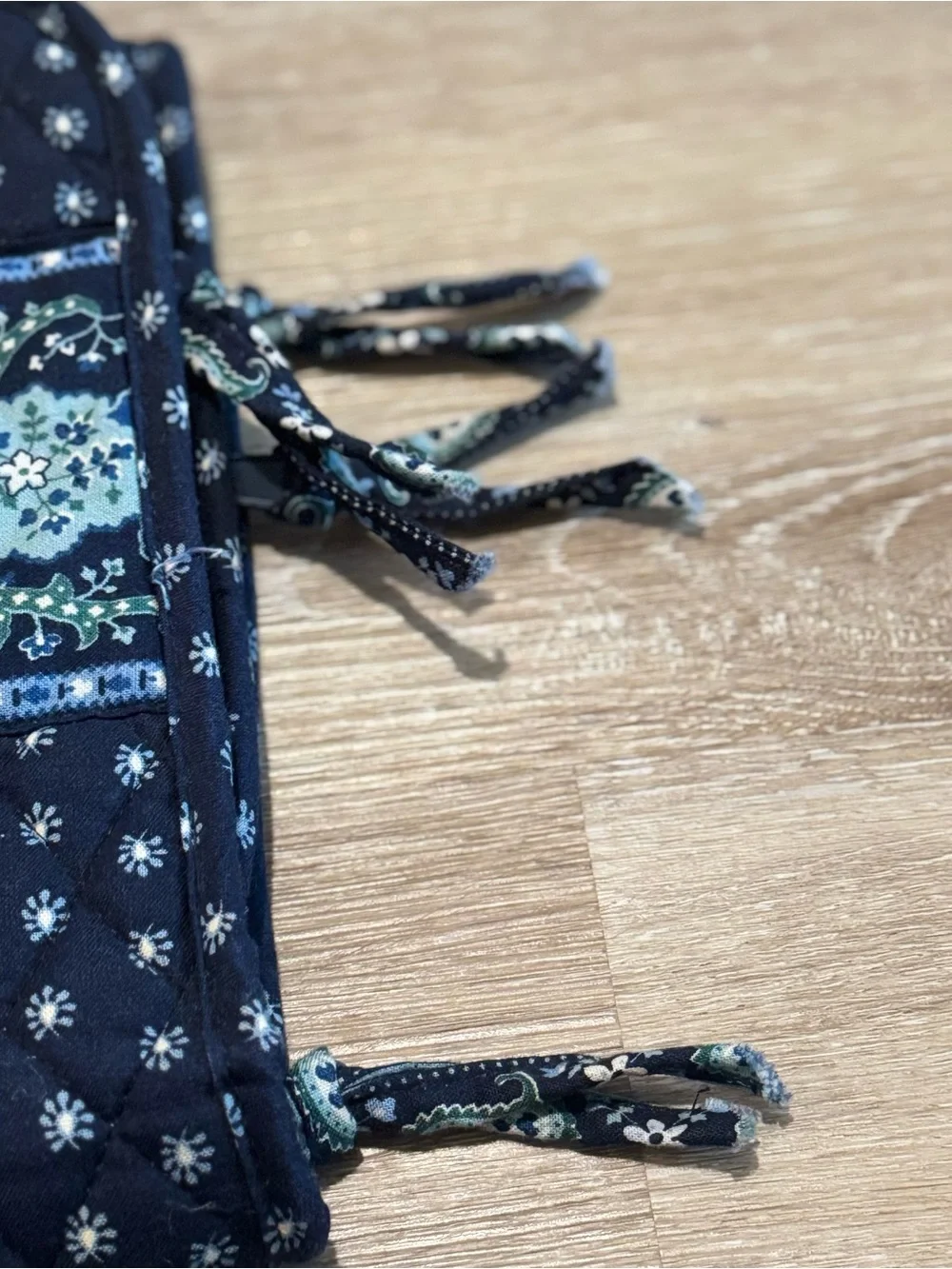 Vera Bradley Midnight Blues (Retired) Hanging Toiletry Bag